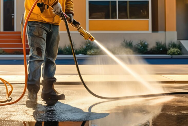 Deck Power Washing